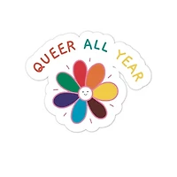 Queer todo el año Pegatina