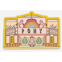Pink Pony Club Sticker