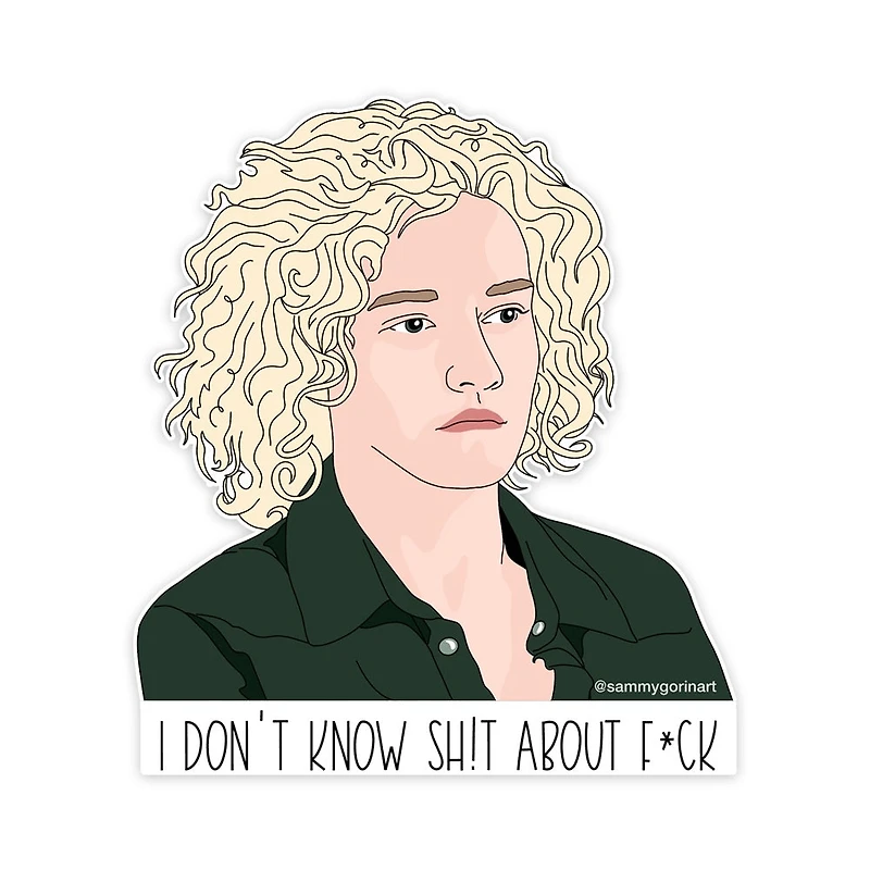 Ruth Langmore I Don't Know Shit Sticker