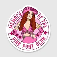 Pink Pony Club Sticker