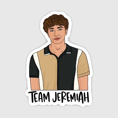 Team Jeremiah Sticker