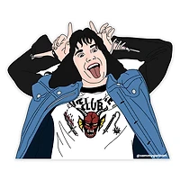 Eddie Munson Stranger Things Sticker