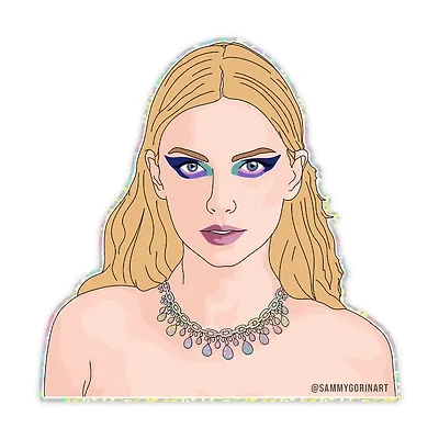Taylor Swift Midnights Glitter Sticker