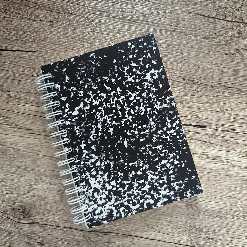 Composition Notebook - Reusable Sticker Book - 50 Pages