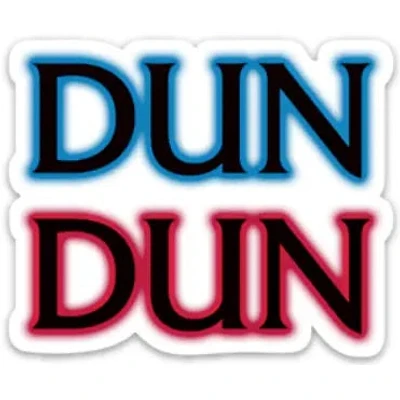 Law & Order SVU Dun Dun Sticker