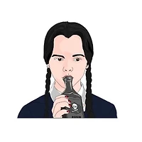 Wednesday Addams Sticker