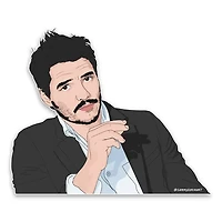 Pedro Pascal Sticker