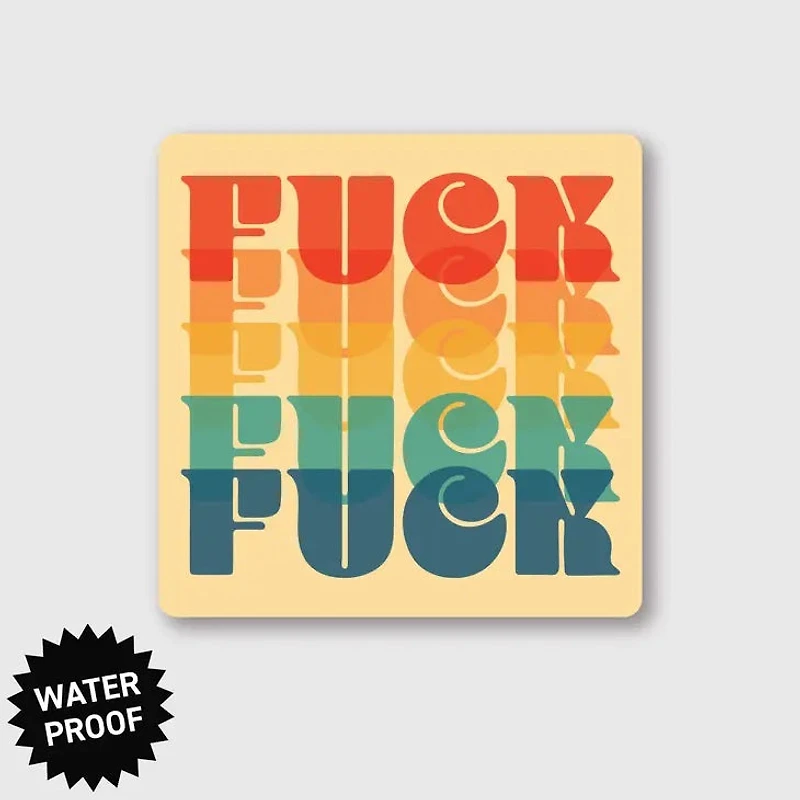 F Word Sticker
