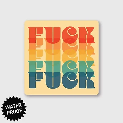 F Word Sticker