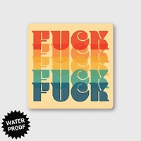 F Word Sticker