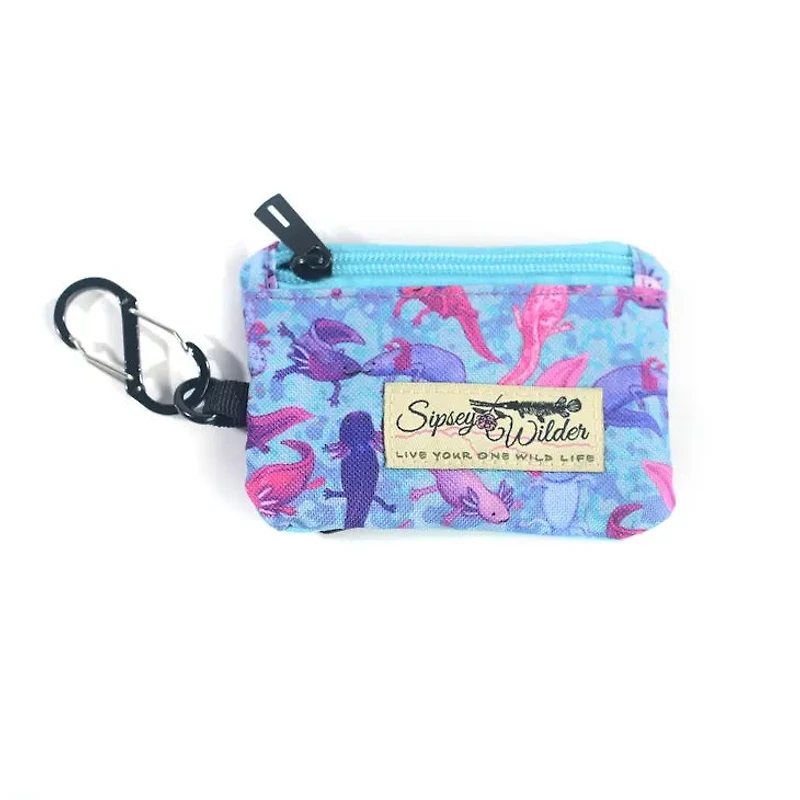 A Lotta Axolts Clip Wallet