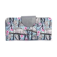 Opossum Blossom Long Wallet