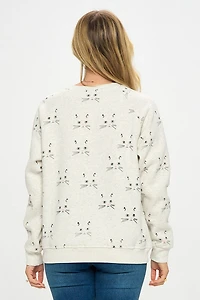 Whiskers Cat Sweatshirt