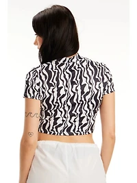 Mock Neck Top
