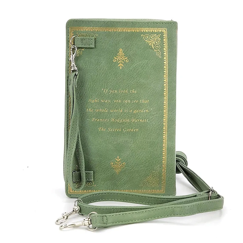 The Secret Garden Book Clutch Bag