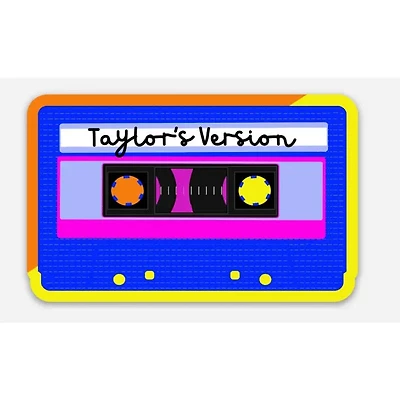 Taylors Version Tape Sticker