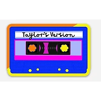 Taylors Version Tape Sticker