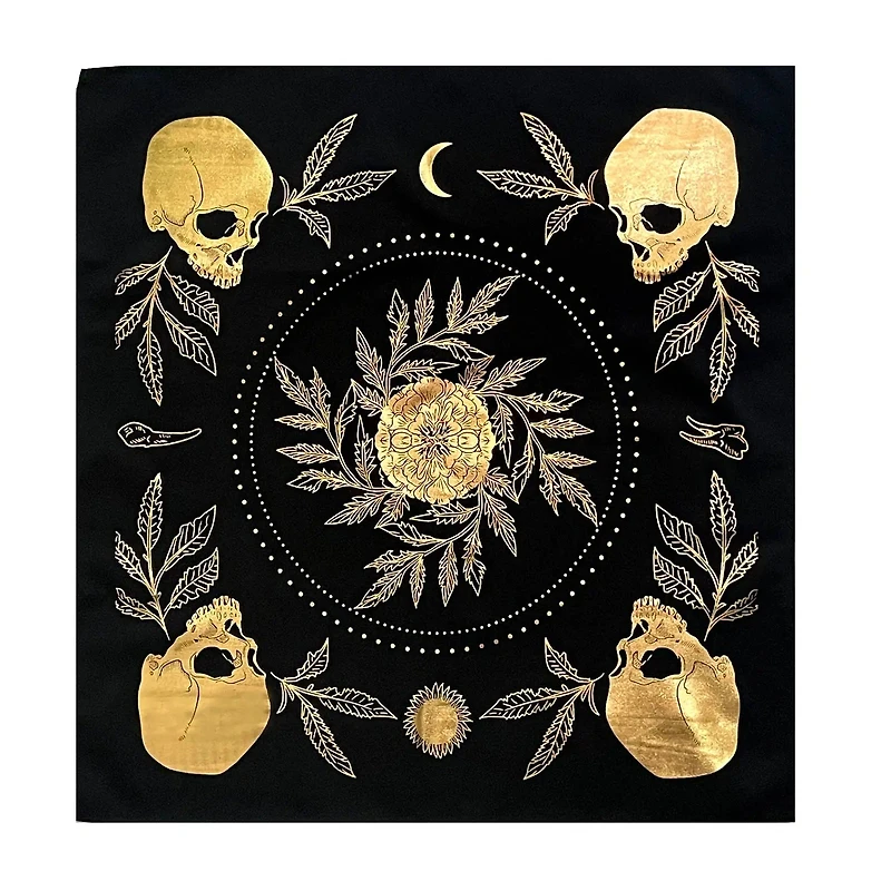 Tarot Cloth - "Teeth and Bone"