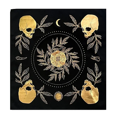 Tarot Cloth - "Teeth and Bone"