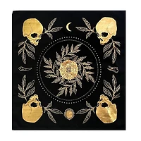 Tarot Cloth - "Teeth and Bone"