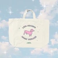 Less Meanies More Weenies Tote Bag