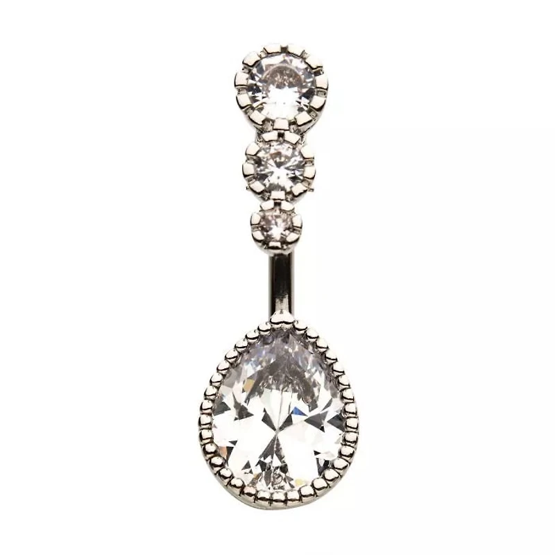 Teardrop With 3 Circle Top