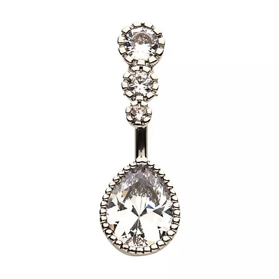 Teardrop With 3 Circle Top