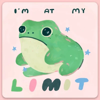 I Am At My Limit Sticker