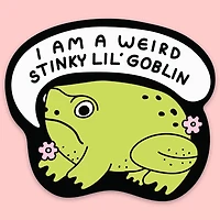 Weird Stinky Goblin Sticker