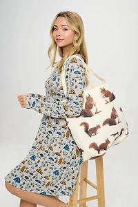 Squirrel Tote Bag