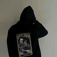 The Devil Tarot Card Large Embroidered Patch