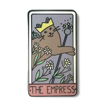 The Empress- Tarot Card Hard Enamel Pin