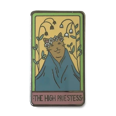 The High Priestess - Hard Enamel Pin