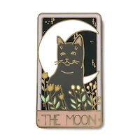 The Moon - Hard Enamel Tarot Pin