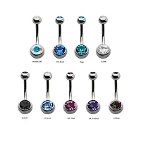 Bisel 5mm / 8mm Bola Joya Ombligo
