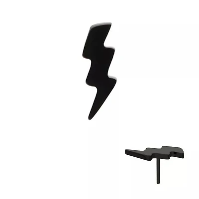 Lightning Bolt alto PVD negro