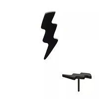 Lightning Bolt alto PVD negro
