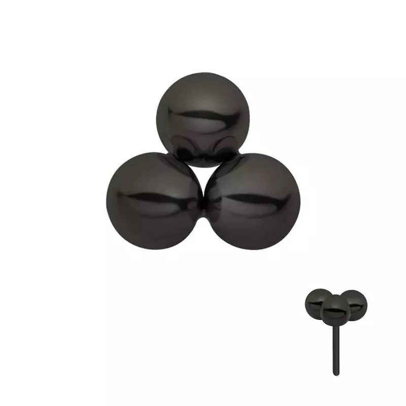 Trinity Ball PVD Threadless Top