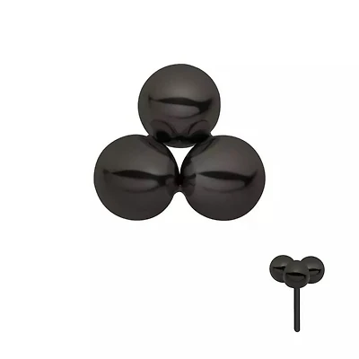 Trinity Ball PVD Threadless Top