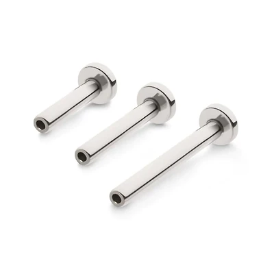 Labret de titanio con base 2.5