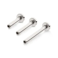 Labret de titanio con base 2.5