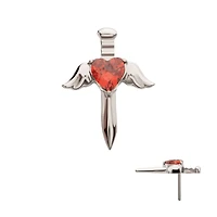 Angel Wing Dagger Threadless Top