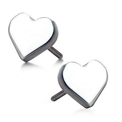 Heart Titanium Threadless Top