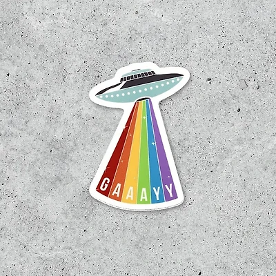Gay Rays Sticker