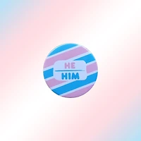 Trans He Him Pin