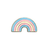 Trans Rainbow Pin