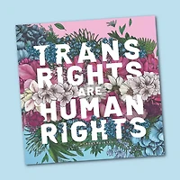 Trans Rights Are Human Rights Sticker