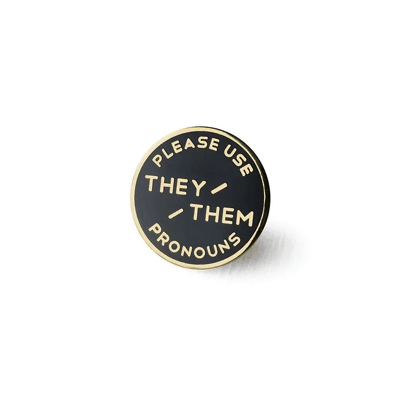 They / Them Pronoun Pin