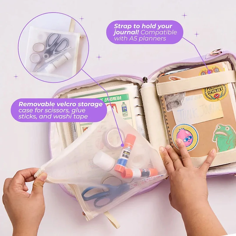 Lavender Ultimate Journal Bag