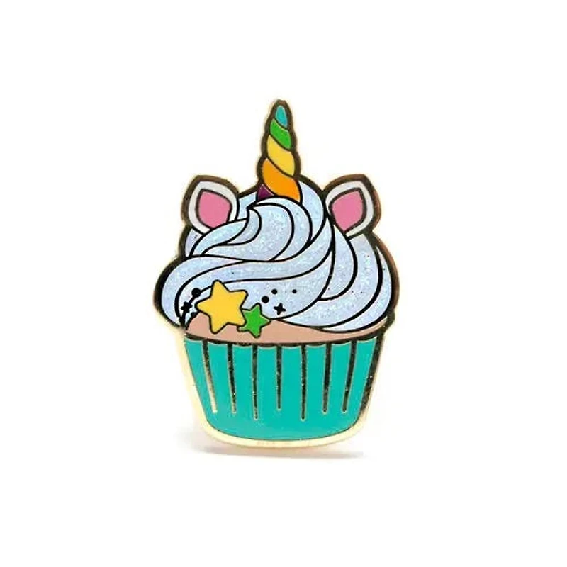 Unicorn Cupcake Pin